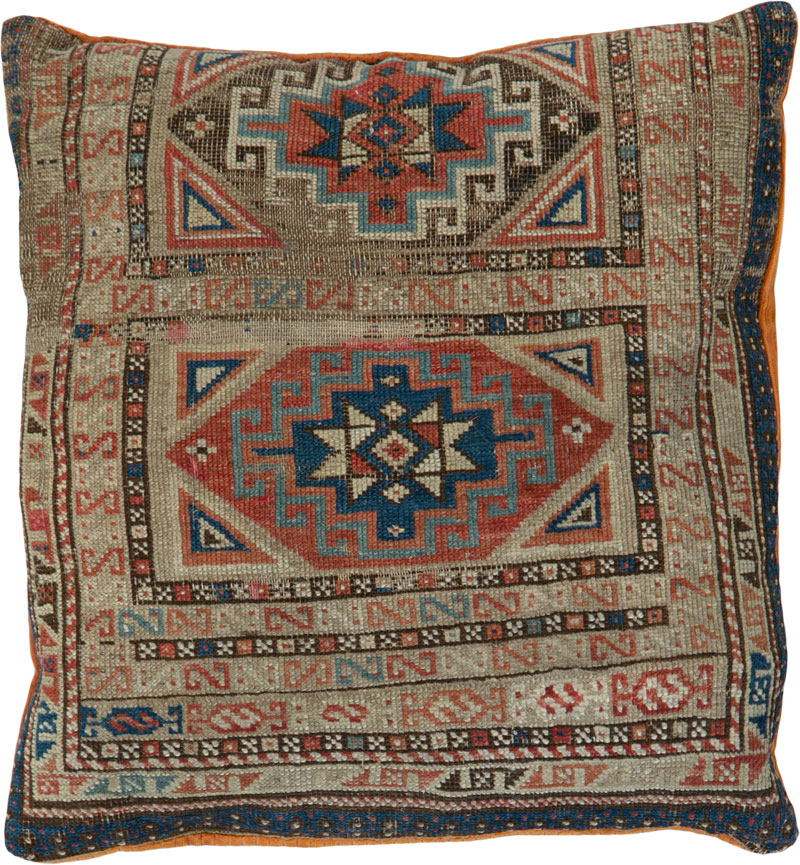 Antique Caucasian Kuba Pillow, No.25807 - Gss