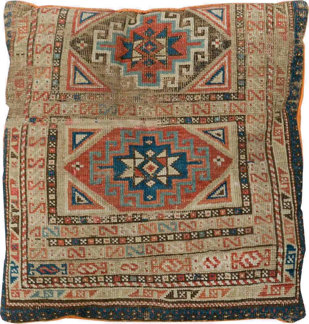 Antique Caucasian Kuba Pillow, No.25807 - Gss