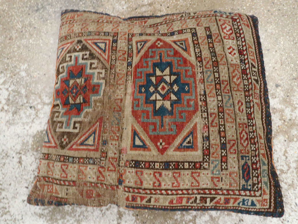 Antique Caucasian Kuba Pillow, No.25807 - Gss