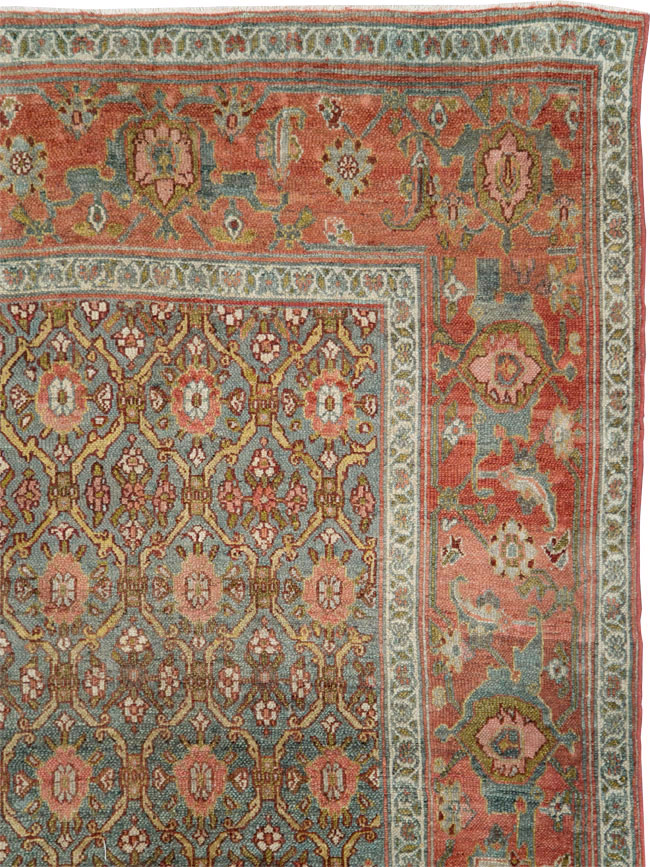 Antique Kurdish Gallery Carpet, No.25822 - Gss