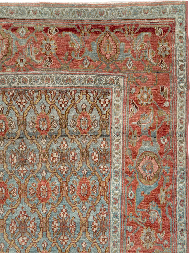 Antique Kurdish Gallery Carpet, No.25822 - Gss