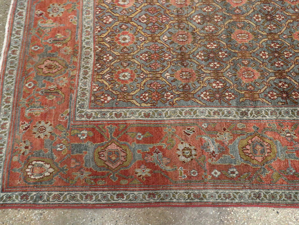 Antique Kurdish Gallery Carpet, No.25822 - Gss