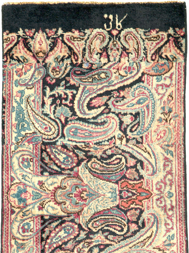 Vintage Persian Mashad Rug, No.25832 - Gss