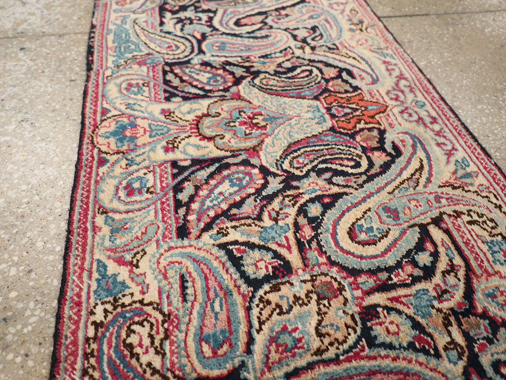 Vintage Persian Mashad Rug, No.25832 - Gss