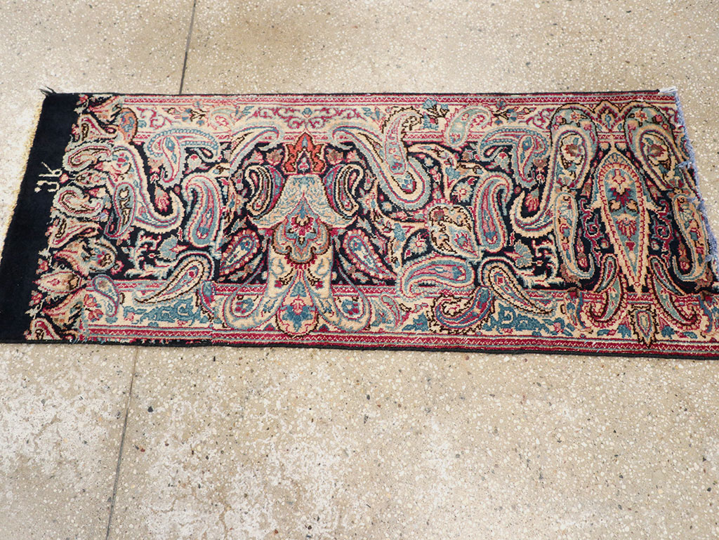 Vintage Persian Mashad Rug, No.25832 - Gss