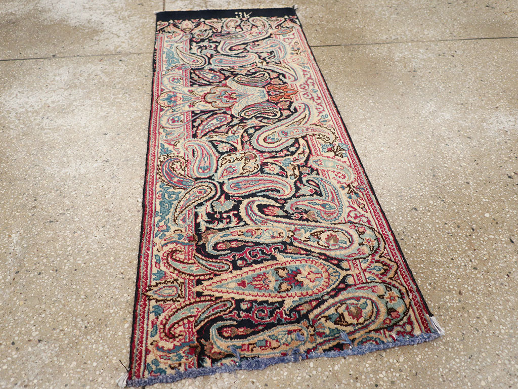 Vintage Persian Mashad Rug, No.25832 - Gss