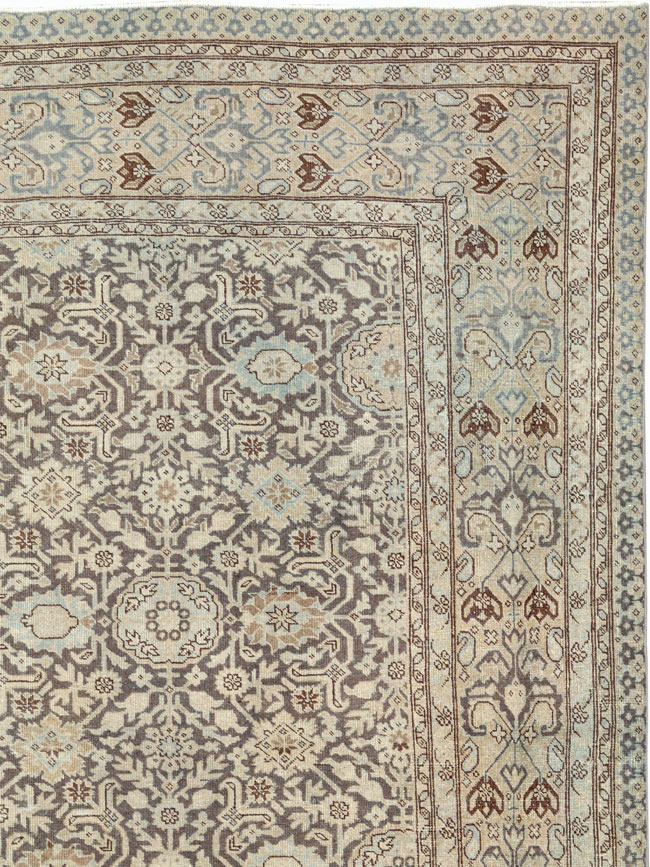 Antique Persian Tabriz Carpet, No.25834 - Gss