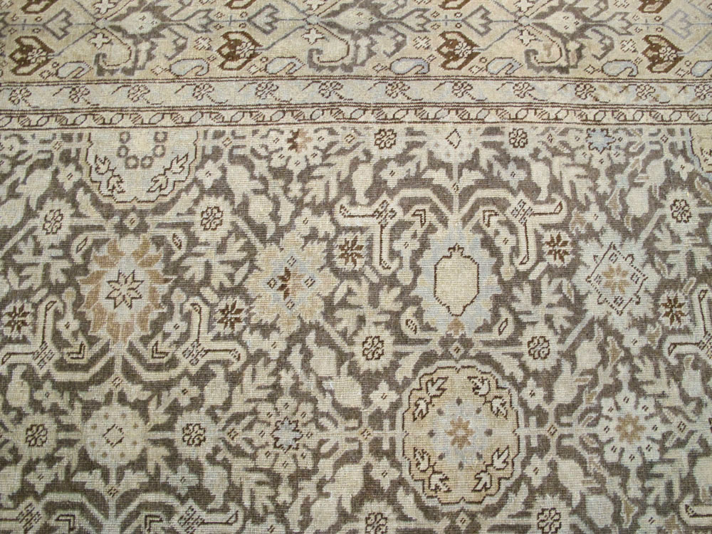Antique Persian Tabriz Carpet, No.25834 - Gss