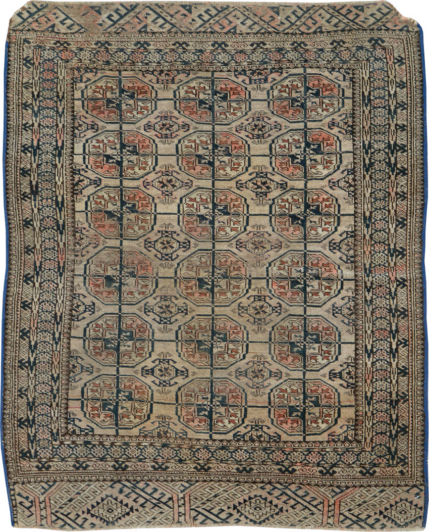 Antique Central Asian Tekke Rug, No.25852 - Gss