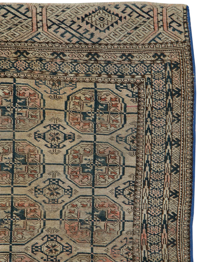 Antique Central Asian Tekke Rug, No.25852 - Gss