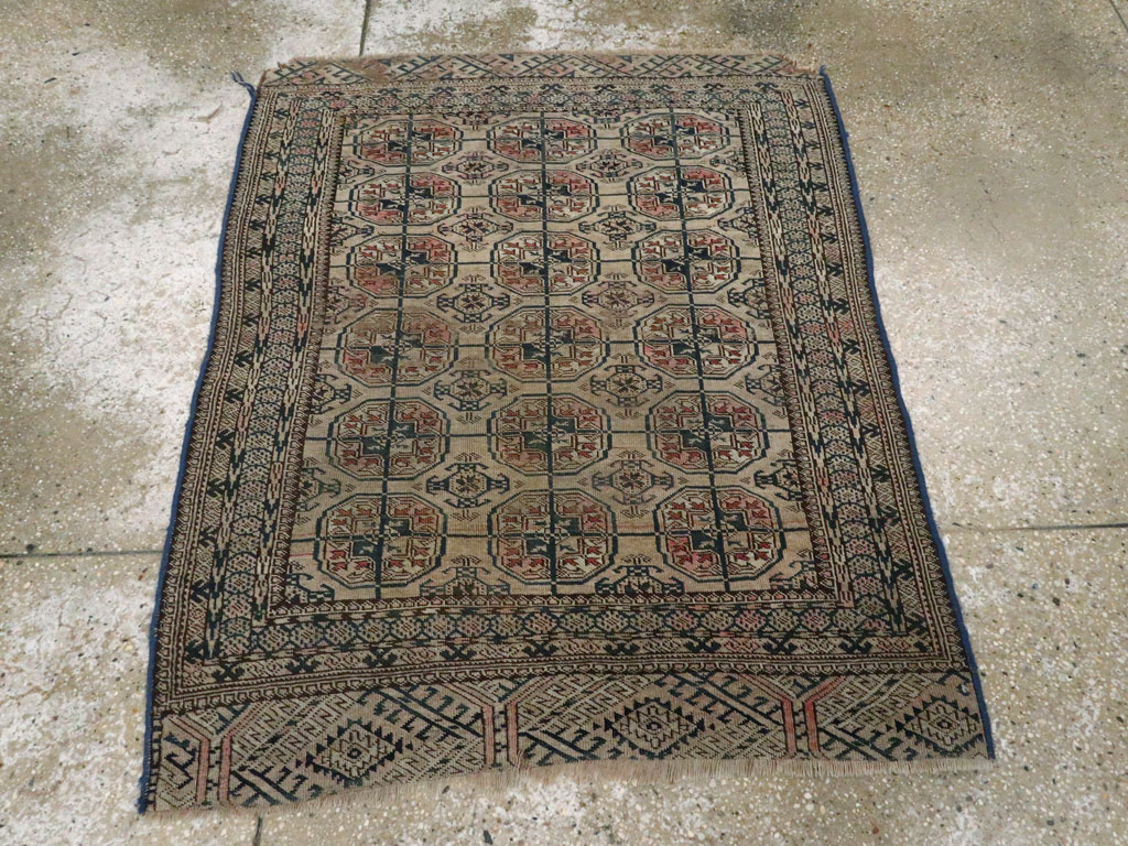 Antique Central Asian Tekke Rug, No.25852 - Gss