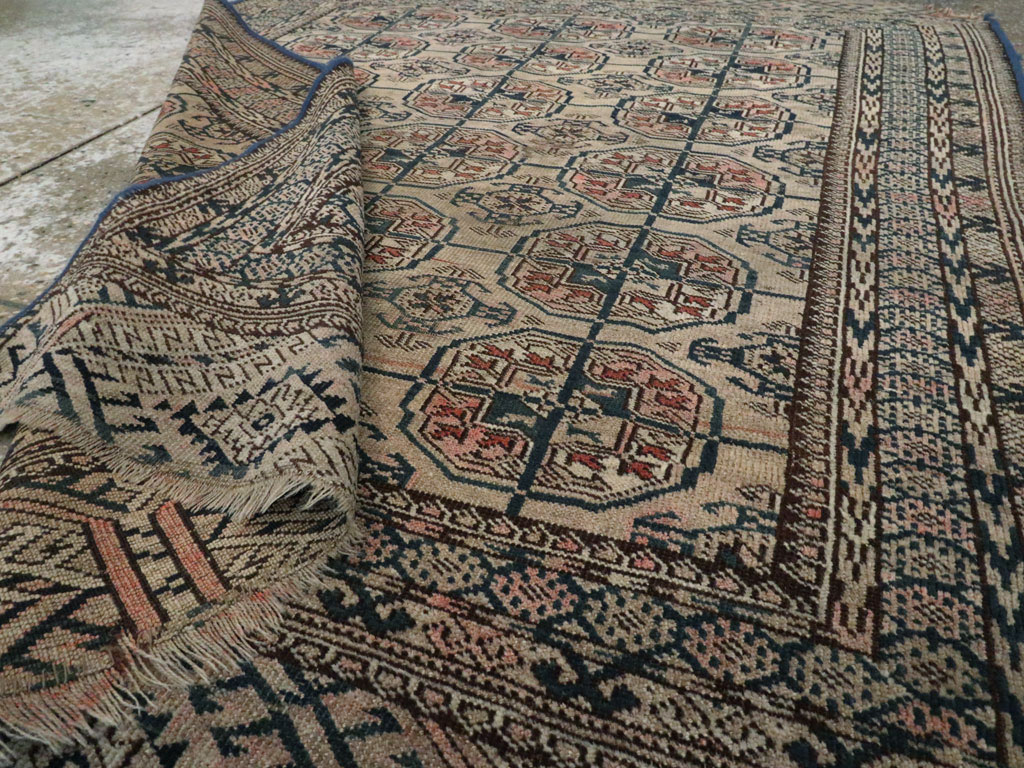 Antique Central Asian Tekke Rug, No.25852 - Gss