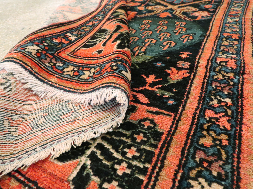 Antique Persian Malayer Pictorial Rug, No.25857 - Gss