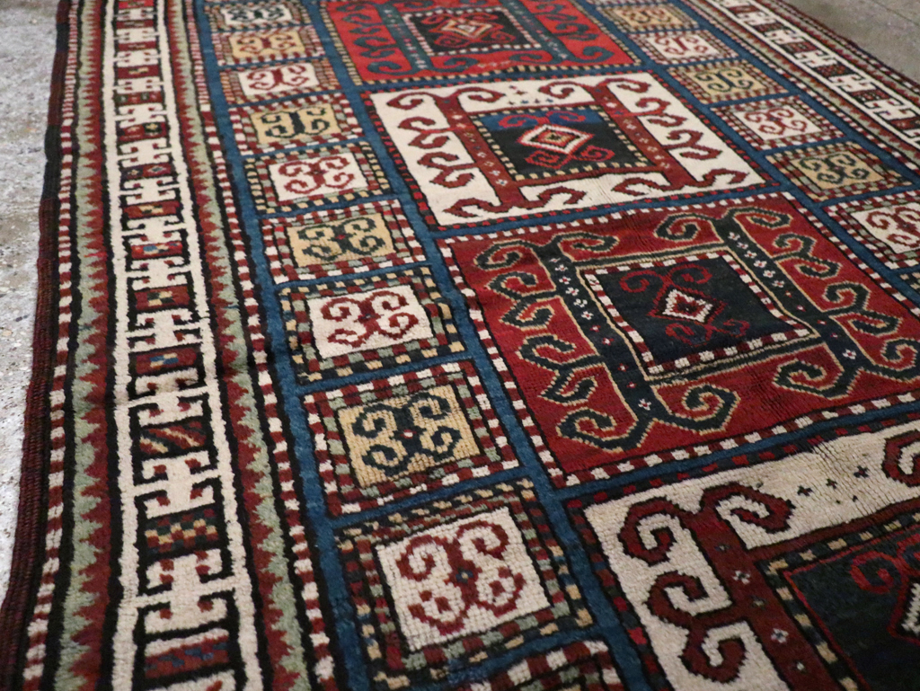 Antique Caucasian Kazak Rug, No.25877 - Gss