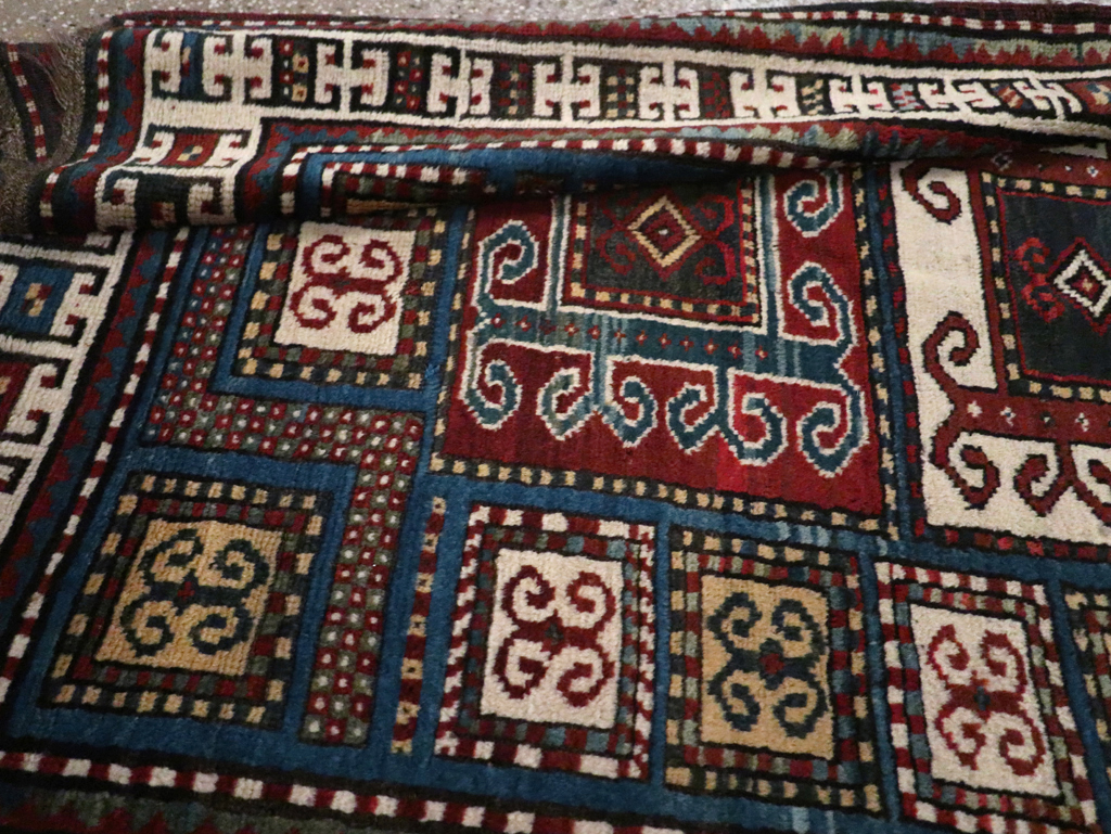Antique Caucasian Kazak Rug, No.25877 - Gss