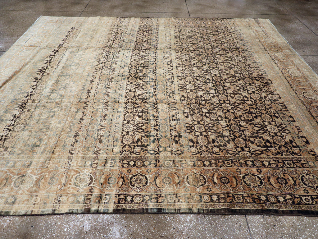 Antique Persian Lavar Kerman Carpet, No.25884 - Gss