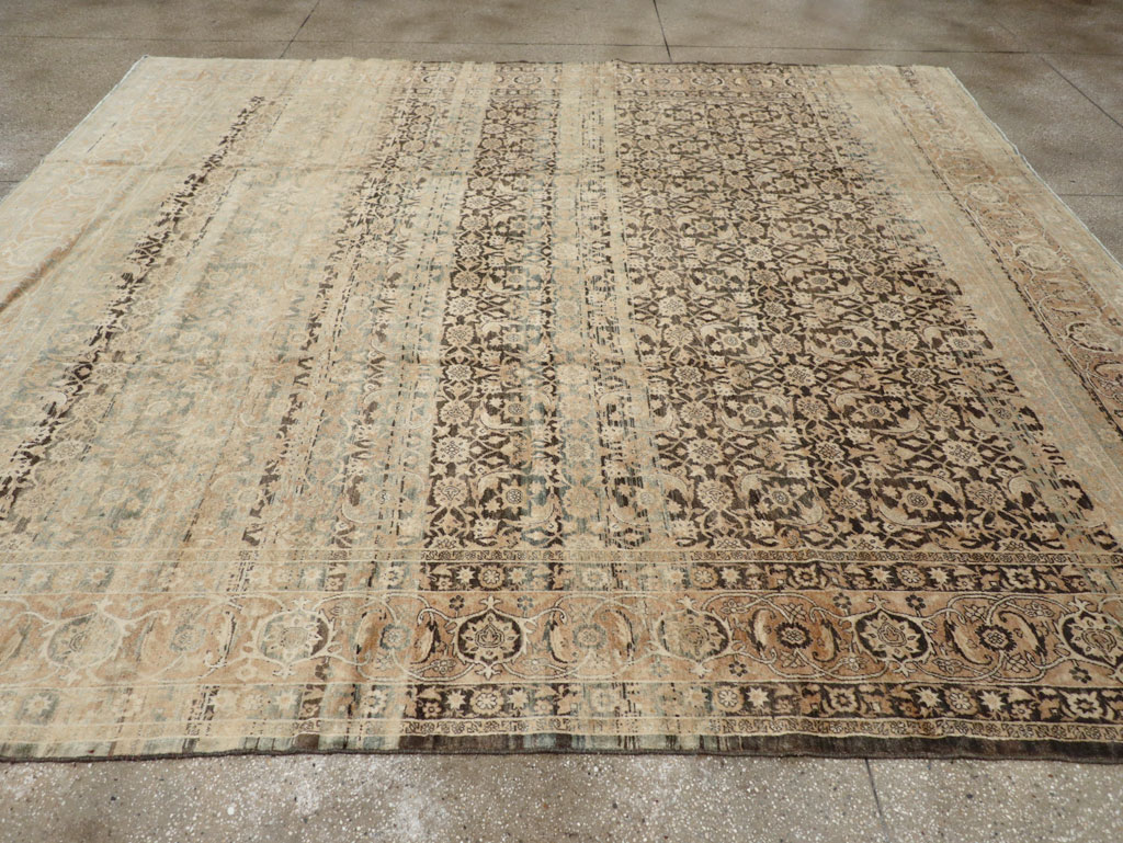 Antique Persian Lavar Kerman Carpet, No.25884 - Gss