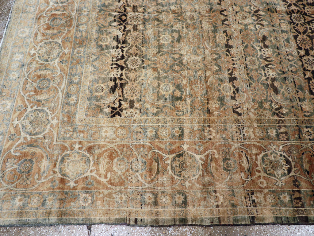 Antique Persian Lavar Kerman Carpet, No.25884 - Gss