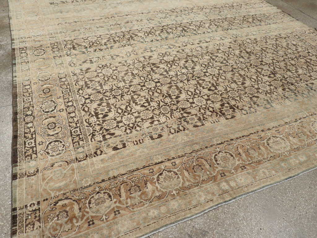 Antique Persian Lavar Kerman Carpet, No.25884 - Gss