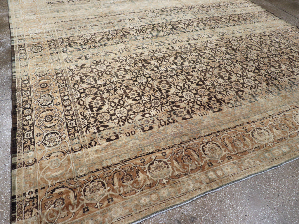 Antique Persian Lavar Kerman Carpet, No.25884 - Gss