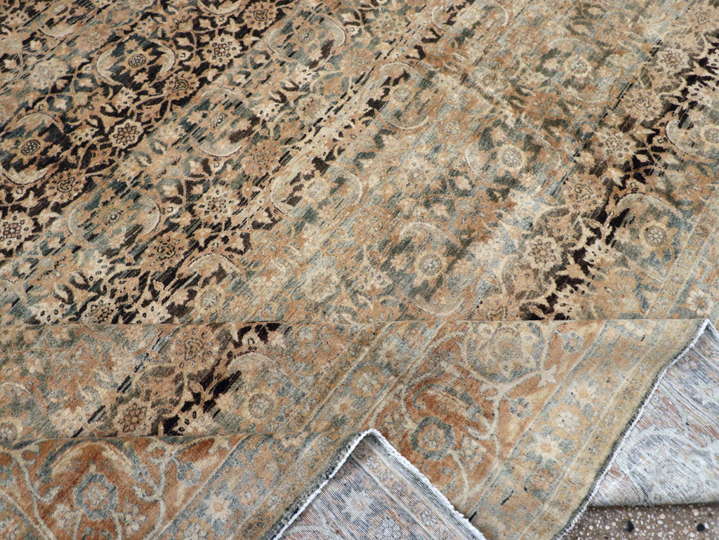 Antique Persian Lavar Kerman Carpet, No.25884 - Gss