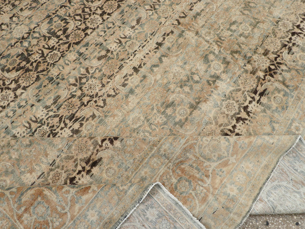 Antique Persian Lavar Kerman Carpet, No.25884 - Gss