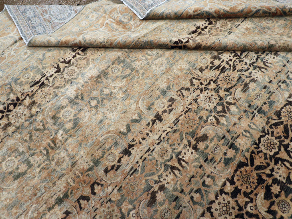 Antique Persian Lavar Kerman Carpet, No.25884 - Gss