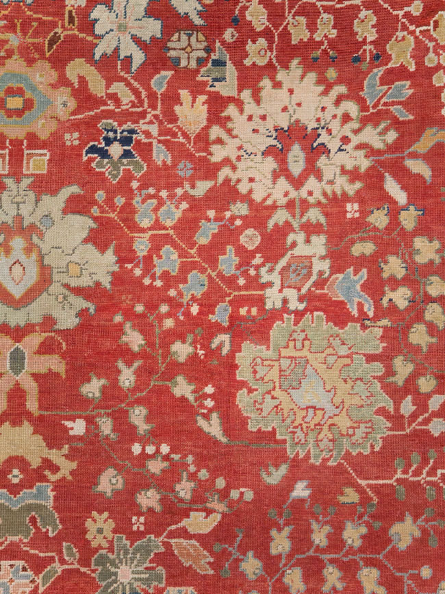 Antique Turkish Ghiordes Carpet, No.25885 - Gss