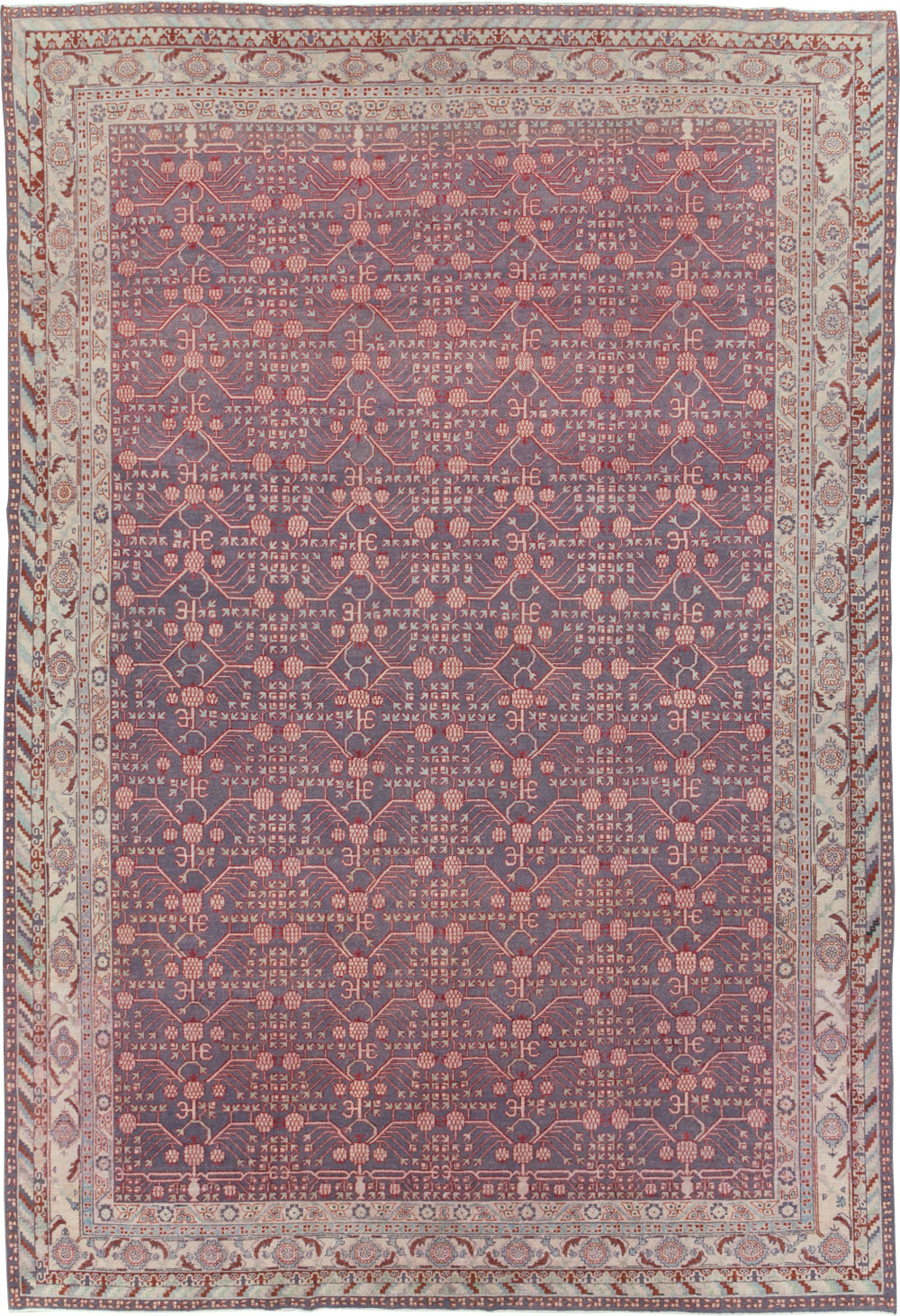 Antique Khotan Carpet, No.25889 - Gss
