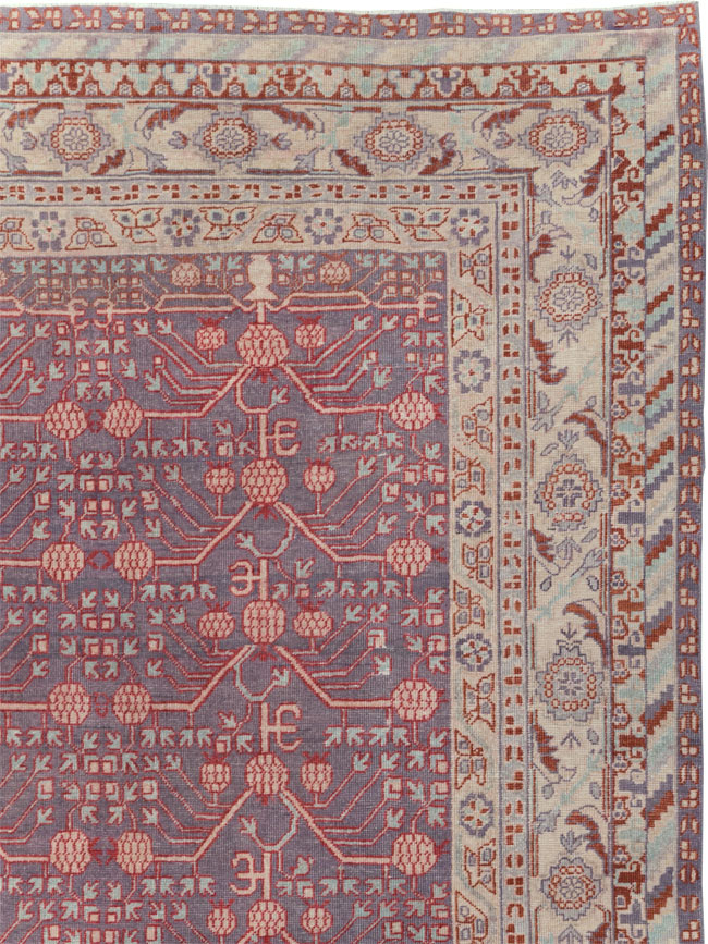 Antique Khotan Carpet, No.25889 - Gss