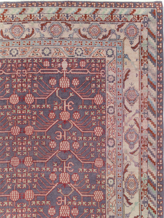 Antique Khotan Carpet, No.25889 - Gss