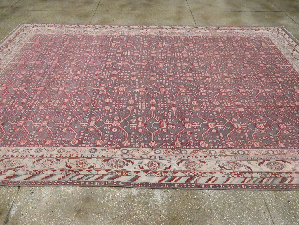 Antique Khotan Carpet, No.25889 - Gss