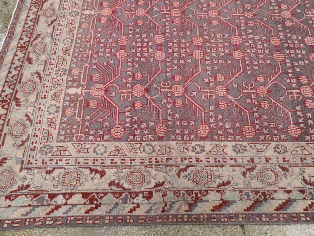 Antique Khotan Carpet, No.25889 - Gss