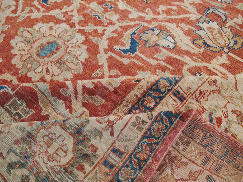 Antique Persian Mahal Large Carpet, No.25893 - Gss