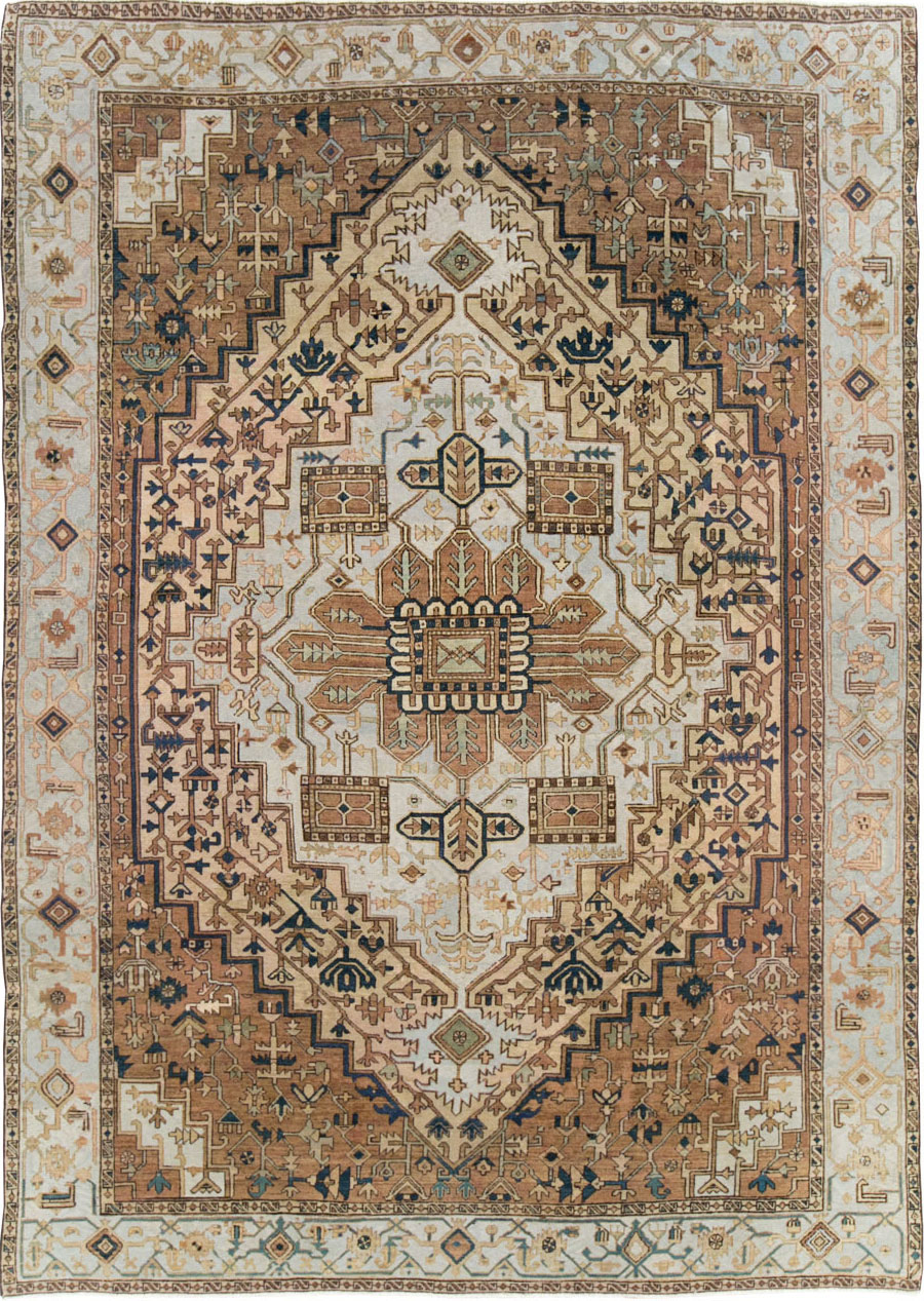 Antique Persian Heriz Carpet, No.25894 - Gss