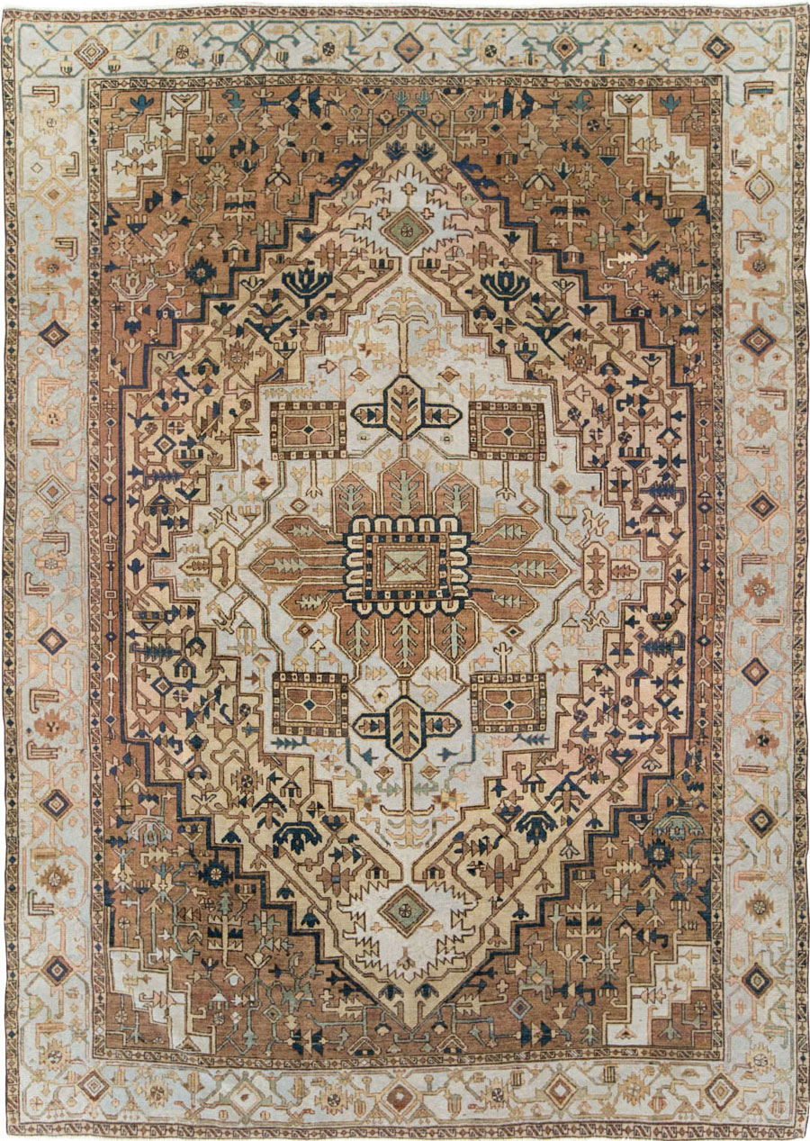Antique Persian Heriz Carpet, No.25894 - Gss