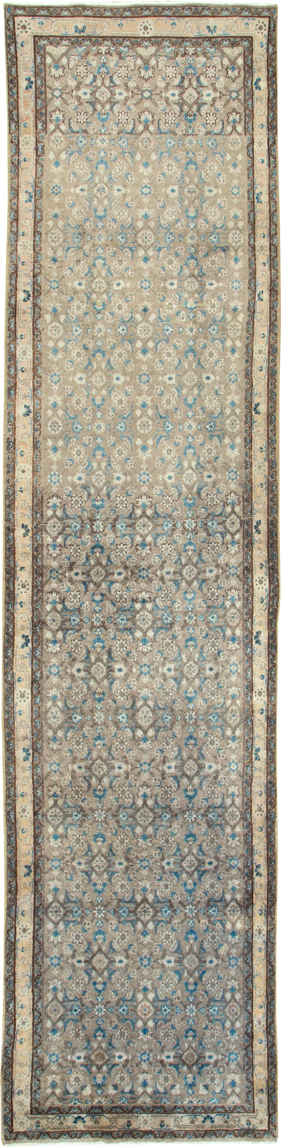 Vintage Persian Malayer Runner, No.25898 - Gss