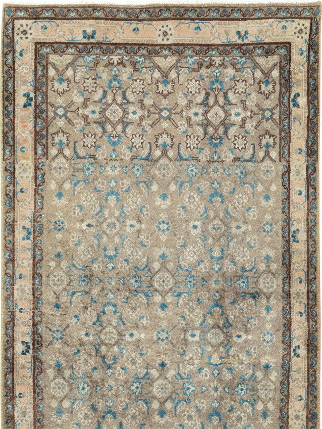 Vintage Persian Malayer Runner, No.25898 - Gss