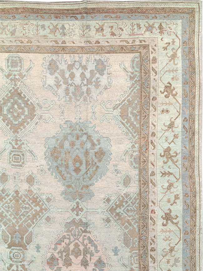 Antique Turkish Oushak Oversize Carpet, No.25900 - Gss