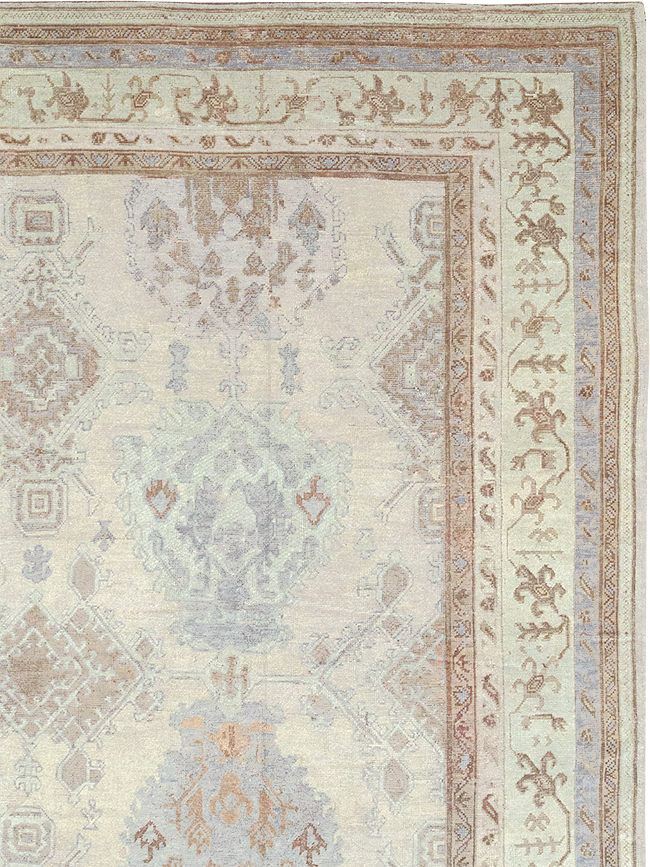 Antique Turkish Oushak Oversize Carpet, No.25900 - Gss