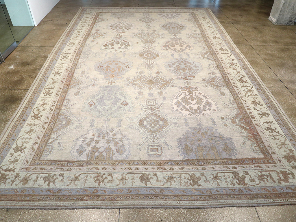 Antique Turkish Oushak Oversize Carpet, No.25900 - Gss