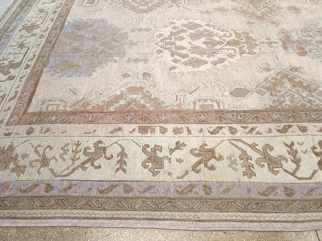 Antique Turkish Oushak Oversize Carpet, No.25900 - Gss