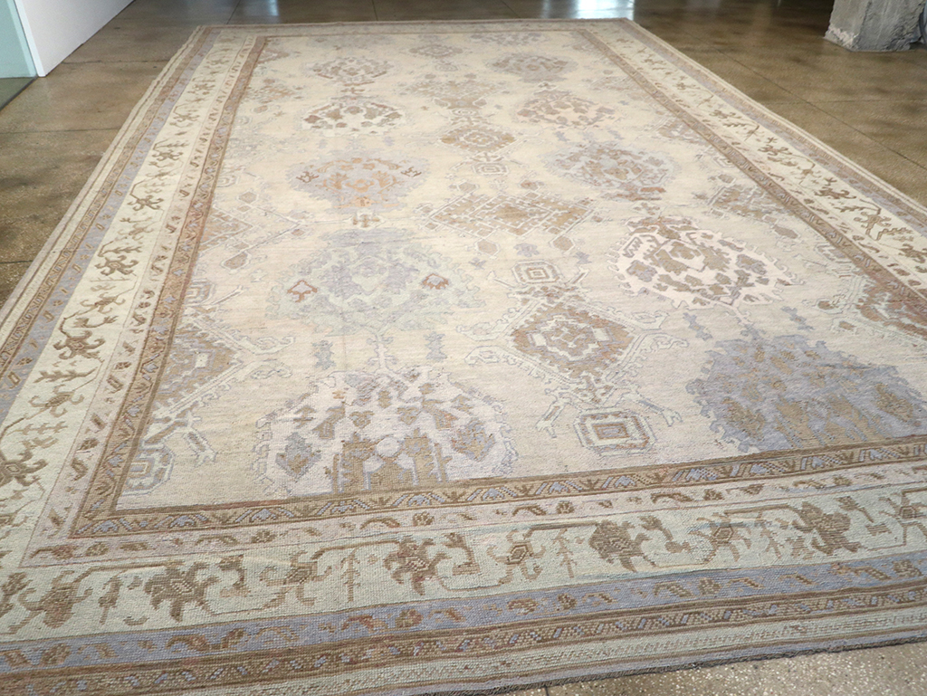Antique Turkish Oushak Oversize Carpet, No.25900 - Gss