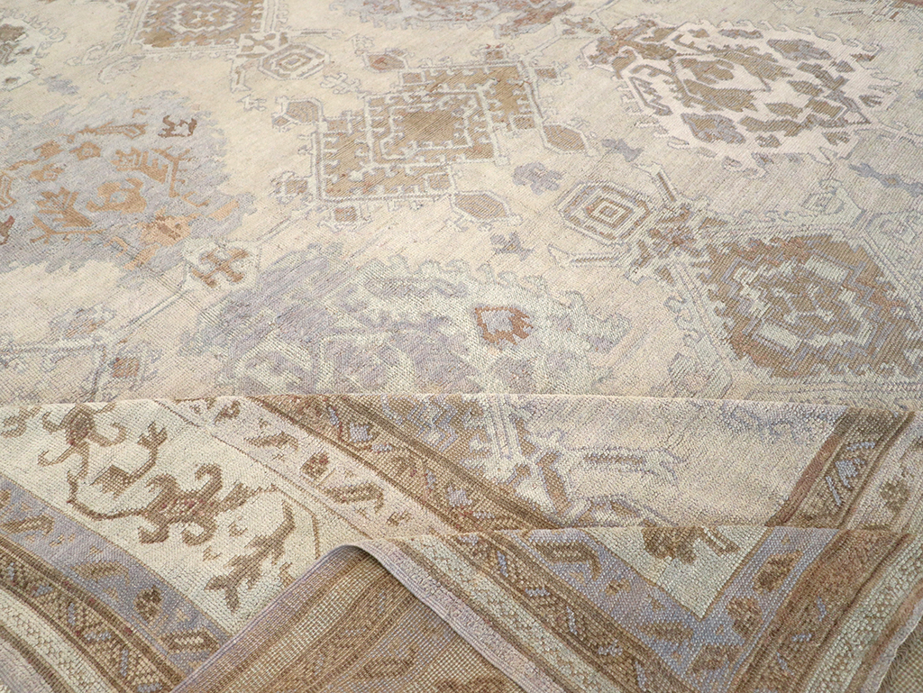 Antique Turkish Oushak Oversize Carpet, No.25900 - Gss