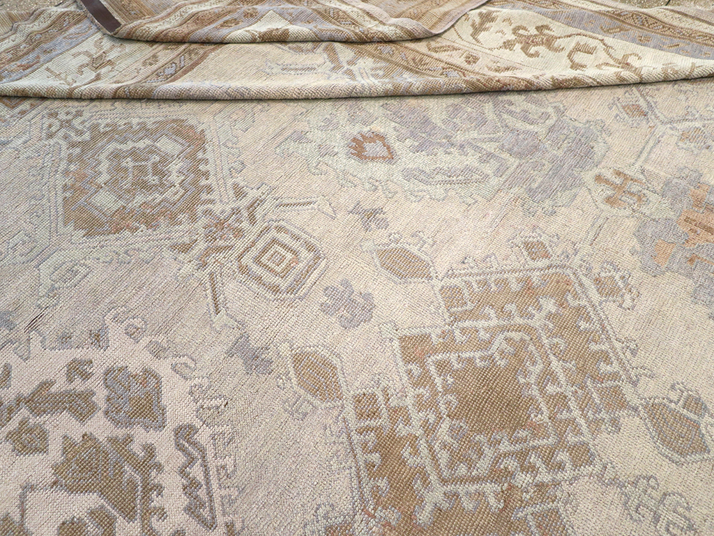 Antique Turkish Oushak Oversize Carpet, No.25900 - Gss