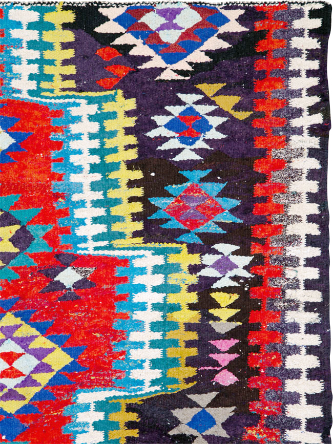 Vintage Persian Flatweave Kilim, No.25906 - Gss
