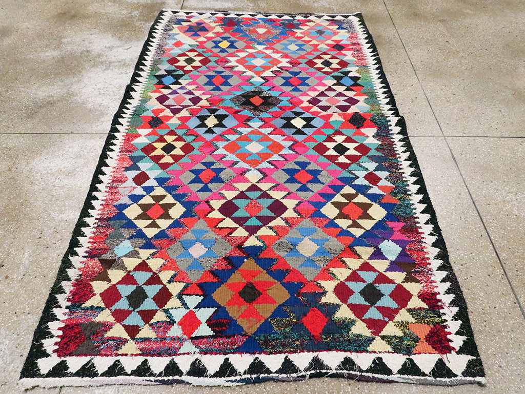 Vintage Persian Kilim, No.25907 - Gss