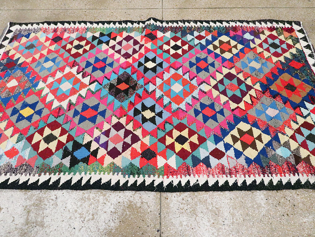 Vintage Persian Kilim, No.25907 - Gss
