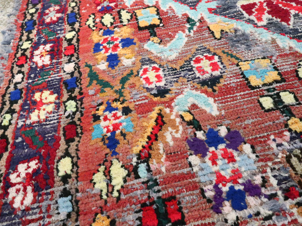 Vintage Persian Hamadan Rug, No.25913 - Gss