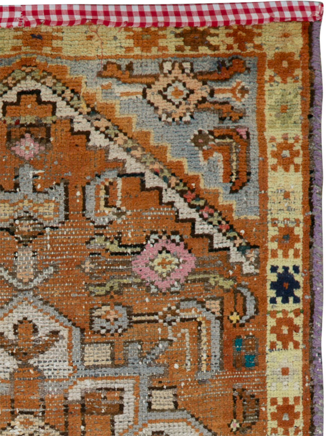 Vintage Persian Hamadan Rug, No.25914 - Gss